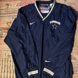 Nike Navy Blue Cowboys Jacket